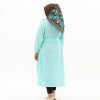 Meike tunic katun emboss green