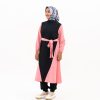 Meike tunic katun emboss pink