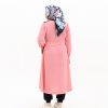 Meike tunic katun emboss pink