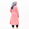 Meike tunic katun emboss pink
