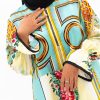Alena tunik silk premium motif printed