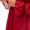 Lily dress maroon material urogiri inner puring MaxMara