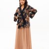 Milka blouse maxmara motif abstrak printed