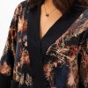 Milka blouse maxmara motif abstrak printed