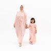 Dress family set material maxmara variasi brokat