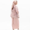 Cempaka lilit dress silk premium lengan panjang