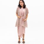 Cempaka Lilit dress material silk kombinasi brokat