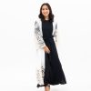 Gardenia cardigan katun polos premium kombinasi kaftan