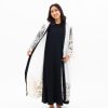 Gardenia cardigan katun polos premium kombinasi kaftan