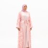 Lerina cardigan motif urogiri premium lapisan dalam silk premium