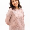 Alamanda dress silk outer layer brocade