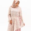 Dahlia dress  lady zara motif natural