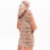 Rose dress material maxmara mix brokat