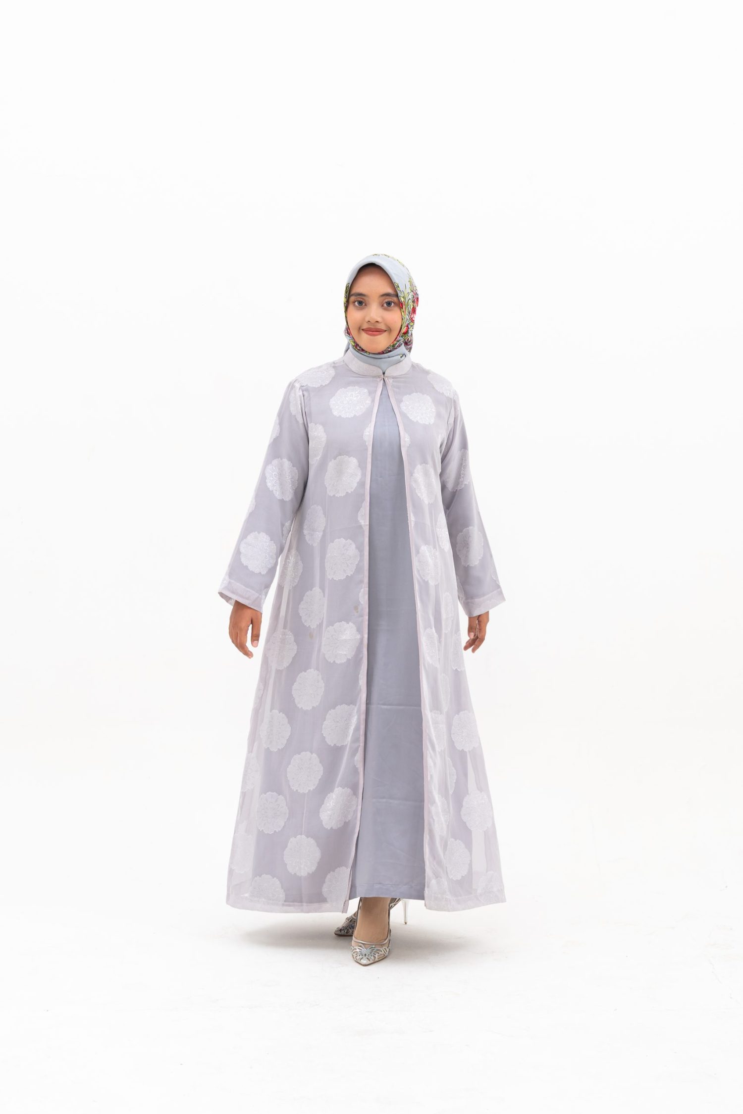 Anyelir dress urogiri premium kombinasi silk premium