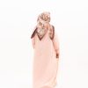 Lily dress outer urogiri peach inner layer premium