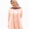 Lily dress outer urogiri peach inner layer premium