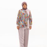 Brenda one set katun emboss kombinasi madam seksi