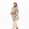 Fairuz one set katun emboss motif