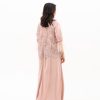 Tulip dress silk kombinasi brokat variasi tile