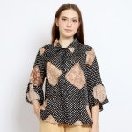 Azura blouse batik katun dobby