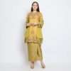 Zanueba setelan baju kurung brokat tile inner maxmara