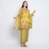 Zanueba setelan baju kurung brokat tile inner maxmara
