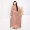 Shannen Dress Satin Rose Dusk