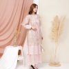 Adeline dress outer brokat 3D
