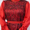 Shannen Vivaldi Red Ridwan and Rahma Collection