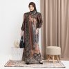 Chaafia Dress Silk Motif