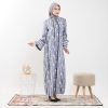 Eshal dress crinkle motif