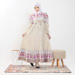 Fhaliha Dress Maxmara motif Luxuary