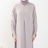 Ghamila Dress Katun Polos