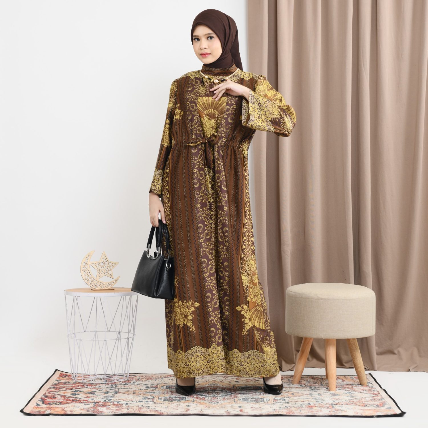 Naadhira Dress Silk With Motif