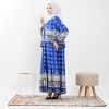 Syahmina dress satin silk luxuary motif anggun dan elegan