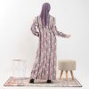 Tharisa dress crinkle motif